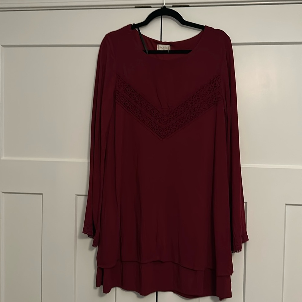 Altar’s State long sleeve flowy dress